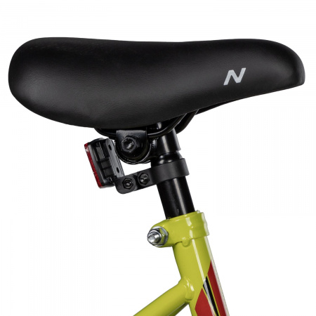 Велосипед Novatrack Twist 14 (2025) (Велосипед NOVATRACK 14" TWIST зеленый, тормоз нож, крылья корот, полная защ.цепи)