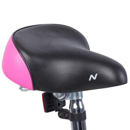 Велосипед NOVATRACK NOVARA 16" (2019) (Велосипед NOVATRACK 16", NOVARA, алюм., розовый, тормоз нож, короткие крылья, нет багажника)