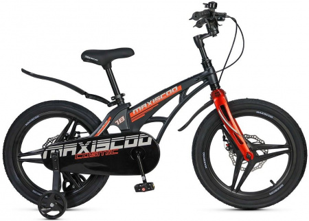 Велосипед Maxiscoo Cosmic Deluxe 18 (2025) (Велосипед Maxiscoo COSMIC 2025 DELUXE 18" Мерцающий Графит, MSC-C1845D)