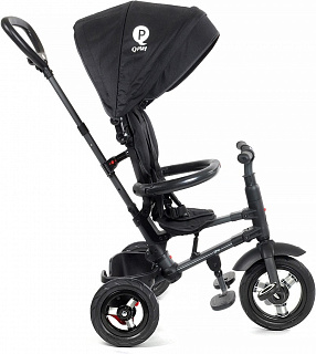 Велосипед трехколесный QPlay Rito, складной, с ручкой управления - фото
