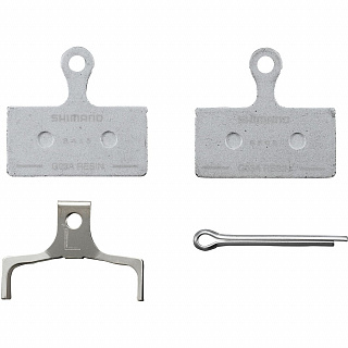 Тормозные колодки Shimano G03A, полимерн. пара, с пружин, с шплинтом, Y8LV98010 - фото