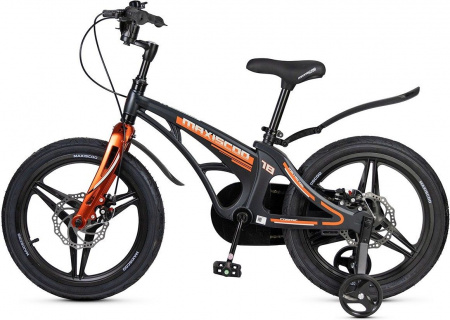 Велосипед Maxiscoo Cosmic Deluxe 18 (2025) (Велосипед Maxiscoo COSMIC 2025 DELUXE 18" Мерцающий Графит, MSC-C1845D)