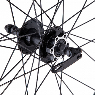 Колесо 29" заднее(без резины), двустенный алюм.обод 32 отв. - фото