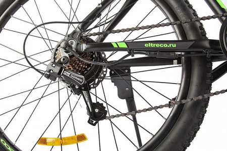 Электровелосипед Eltreco XT 600 Pro (2024) (Велогибрид Eltreco XT 600 Pro Сине-оранжевый-2668, 024312-2668)