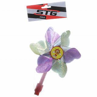 Ветряная мельница STG, желто-фиолетовая - фото