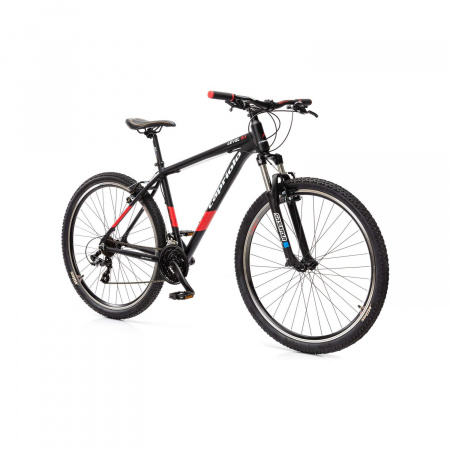 Велосипед CAPRIOLO LEVEL 9.1 29'' (2023) (Велосипед CAPRIOLO MTB LEVEL 9.1, рама алюминий 19'', колёса 29'' (чёрный (мат)-красный), 921547-19)