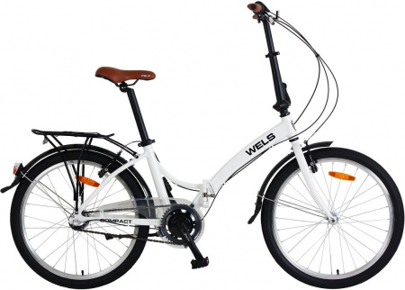 Велосипед WELS Compact Nexus 24-3 2.0 (Велосипед WELS Compact Nexus 24-3 2.0, Белый, 14", WELS004)