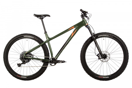 Велосипед Stinger Zeta Std 27.5" (2023) (Велосипед STINGER 27.5" ZETA STD зеленый, алюминий, размер SM)