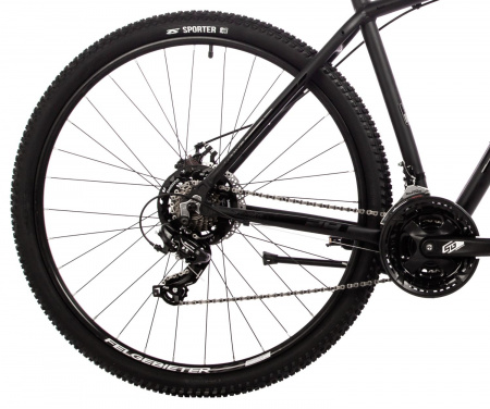 Велосипед Stinger Element Evo 29" (2024) (Велосипед STINGER 29" ELEMENT EVO черный, алюминий, размер 18")