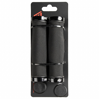 Грипсы STG, 130 мм, чёрный - фото