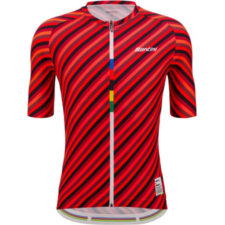 Веломайка Santini Imola 1968 - UCI SS Cycling Jersey (Веломайка Santini Imola 1968 - UCI SS Cycling Jersey / Красный,XL,RE94075SIMOLA.XL)