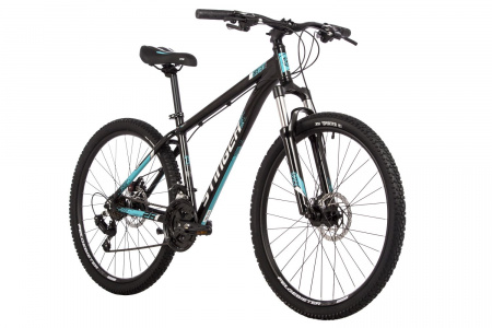 Велосипед Stinger Element Evo 26" (2023) (Велосипед STINGER 26" ELEMENT EVO черный, алюминий, размер 18")